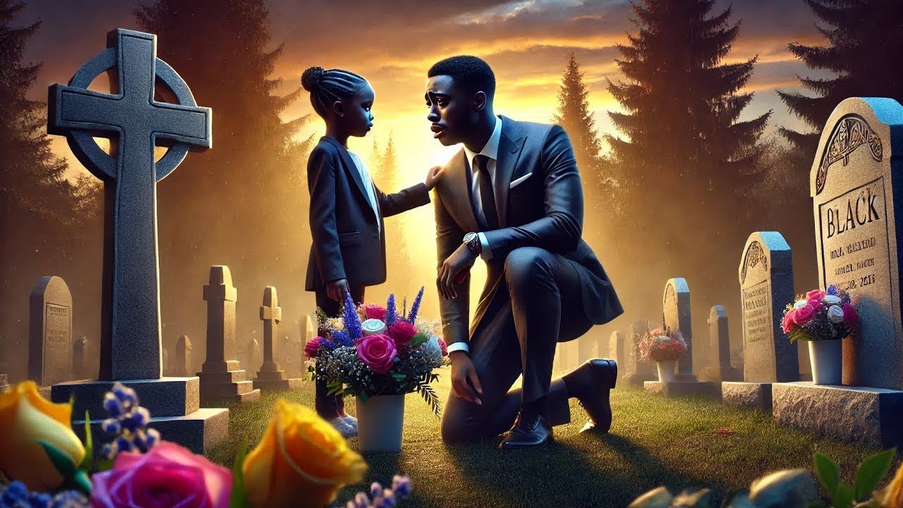 Millionaire Cries At His Daughter’s Grave~Unaware She’s Alive And Watching Him But