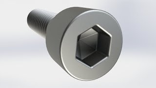 Solidworks: Socket head cap screw