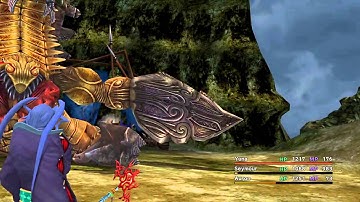 FINAL FANTASY X HD Remaster Sinspawn Gui Battle 2