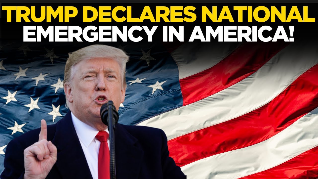 ⁣Donald Trump LIVE | US President Drops BOMBSHELL; Declares Emergency Warning In America | US News