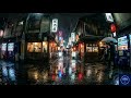 Follow the Neon: Finding a Secret Restaurant in the Rain (4K ASMR)