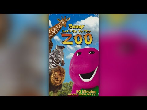 Barney: Let’s Go to the Zoo (2001) - 2001 VHS