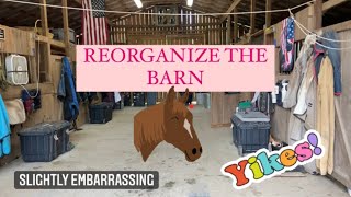 MAJOR Barn Re-Organization! 🤩🧼