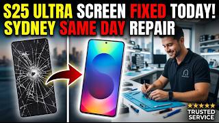 Dropped Galaxy S25 Ultra Screen Replacement in Sydney – Same Day Fix You Can Trust