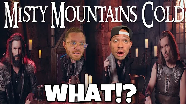 American Rapper FIRST time EVER hearing FAR OVER THE MISTY MOUNTAINS COLD  | Low Bass Singer Cover