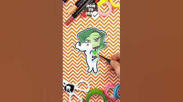 Try to Solve Paper Craft Puzzle with Disgust by Inside Out #insideout #puzzle #trytosolve #crafting