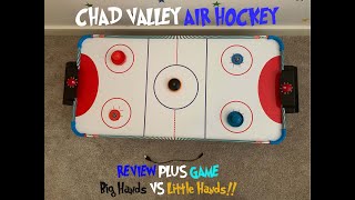 Chad Valley 3 feet Air Hockey | Review & Game | Who will win the challenge?? screenshot 2