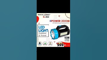 RL-4124 RockLight 50w Led Light 🔦 || Led Torch Light || AP Electronics Shorts #rocklights #torch #yt
