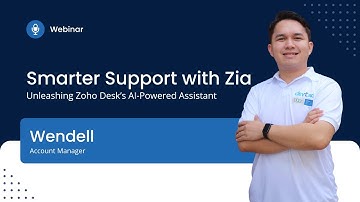 Smarter Support with Zia: Unleashing Zoho Desk’s AI Powered Assistant