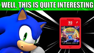 Sonic Racing Crossworlds Is REPORTEDLY A Game Key Card On Switch 2