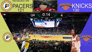NBA PACERS VS KNICKS