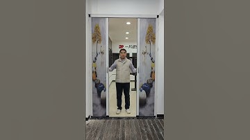 Trackless honeycomb pleated curtain, easy to access, can do windows, doors!#qiangning