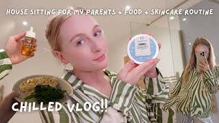 chilled vlog | food shop, life chats & house sitting