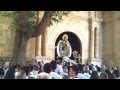 Salida en Procesión de Ntra. Sra. La Antigua de Manjavacas de Mota del Cuervo (Cuenca) 2014.