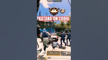 Katana on COD Mobile #short #shorts #gameplay #gaming #letsplay #cod #codmobile #callofduty