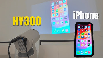 HY300 Projector Connect iPhone - EENVOUDIG STAP-VOOR-STAP