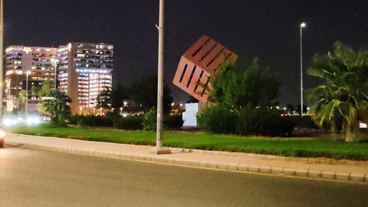 دوار حي الجامعة شارع الجامعة عبدالله السليمان إلى كوبري الملك عبدالله مدينة جدة الجميلة