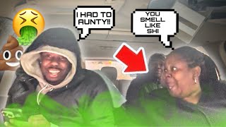 Pooping In My Aunty Car Prank I Cant Believe She Said This To Me