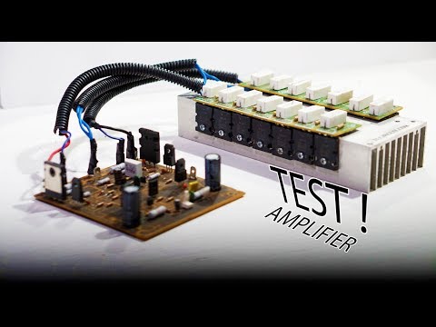 MINI PROJECTS : Yamaha Power Amplifier PA-2400 Schematic & PCB