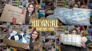 Premier Yarns And Hobbii Huge Yarn Haul Parfait Chunky Honey Bunny