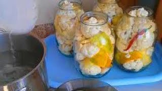 МАРИНОВАННАЯ ЦВЕТНАЯ КАПУСТА КАК ГРИБЫ.