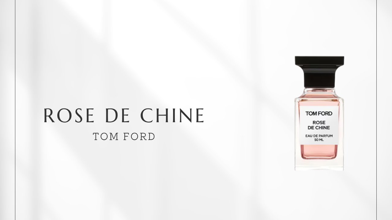 ローズ ド シーヌ（TOM FORD）｜東洋と西洋が交差する、退廃的な薔薇の