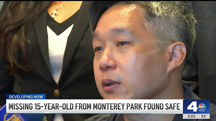 What happened to Monterey Park teen who was missing for a week?