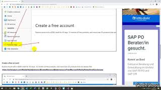 Kostenlosen Azure Account Erstellen 30 Tage 200 Usd