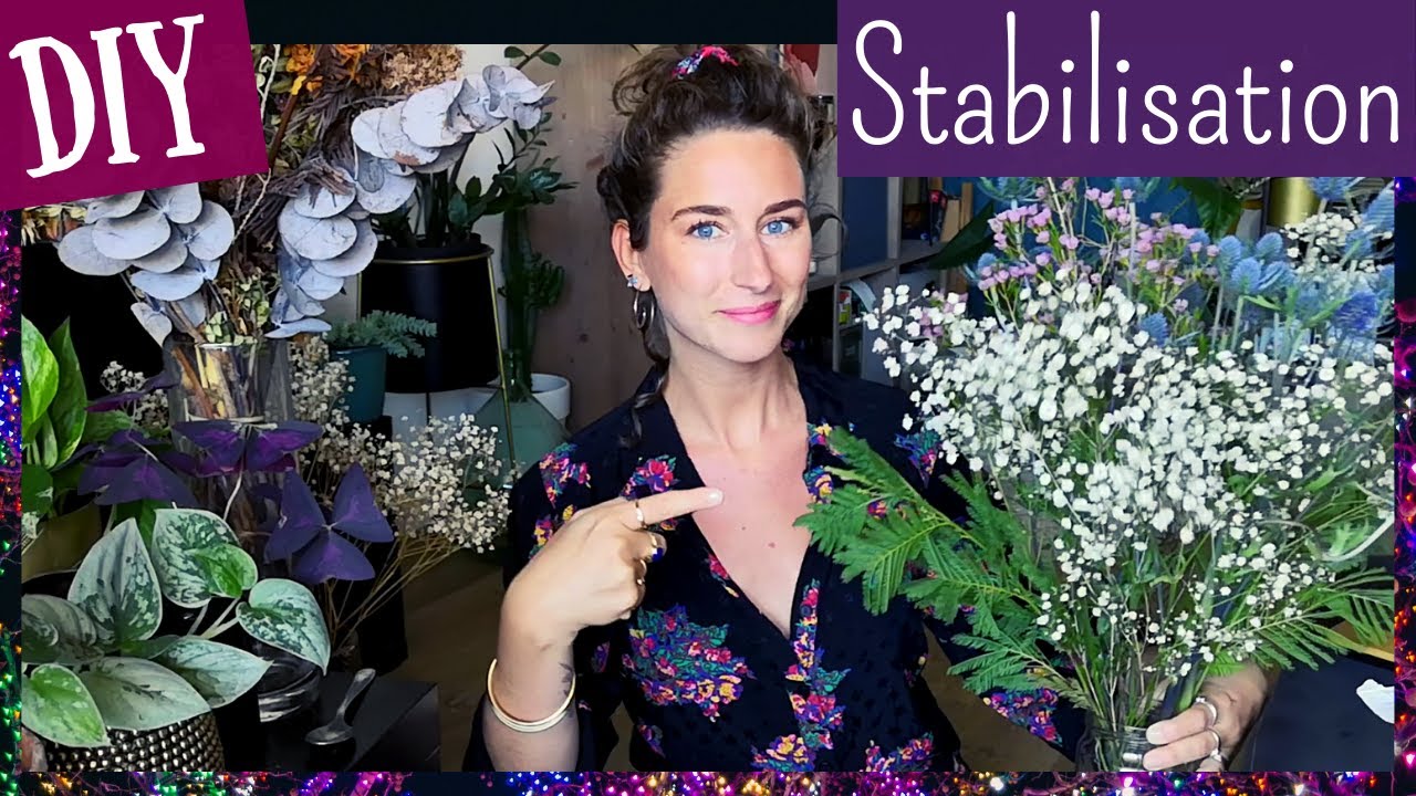 DIY Facile : Stabilisation d'un bouquet champêtre !