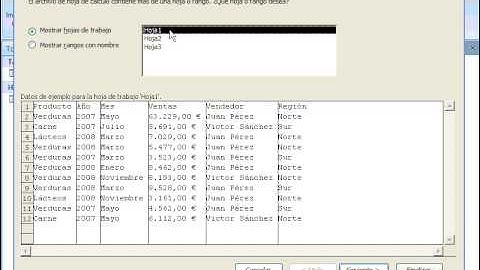 Transpasar datos de Excel a Access