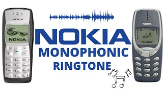 Nokia Classic Monophonic Ringtone (2000) Resimi