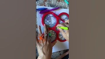 #how #to #drawing cute #spirograph stepbystep drawing art #kidsimagination shortvideo #shorts #short