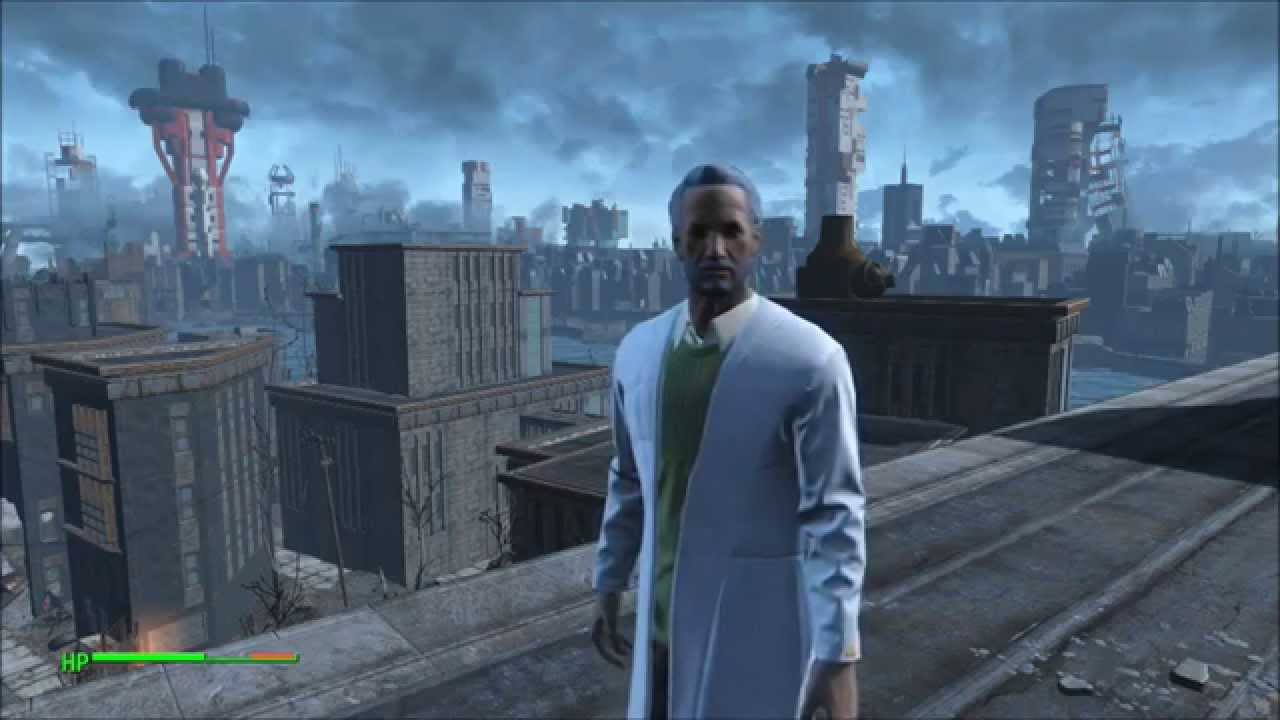 Fallout 4 Get to Father on Roof of CIT Ruins Rotunda - YouTube.