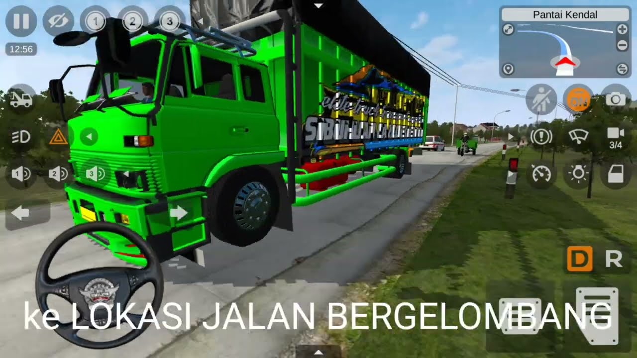 WOW JALAN DI MAP BUSSID YG TERSEMBUNYI WAH KALIAN WAJIB COBA INI