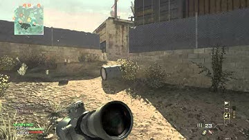 MW3-Quick-scope streak from FFA