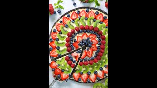 How to Make Fruit Pizza