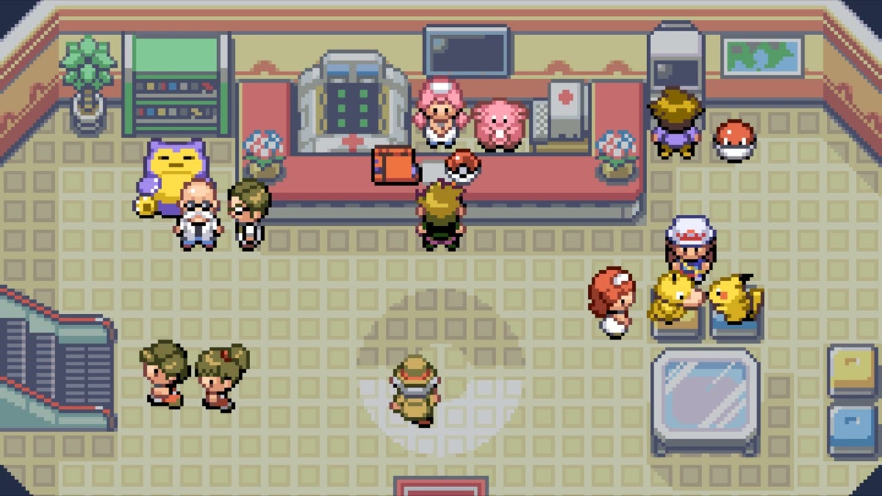 Pokémon Center Night Ambience: Realistic Soundscape 🏥💊🌔