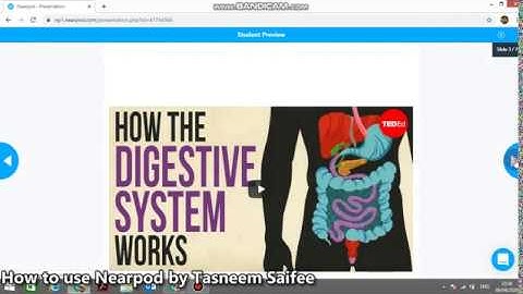 How to work on Nearpod by Tasneem Saifuddin