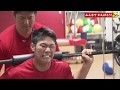 <坂倉将吾選手が登場>強靭な肉体をつくるカープ選手のウェイトトレーニング冷静な梶山トレーナーに注目です!【カープ de エクササイズ(番外・坂倉将吾選手編)】
