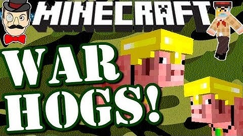 Minecraft PIG WARRIORS ! Swine Strike Force Mod !