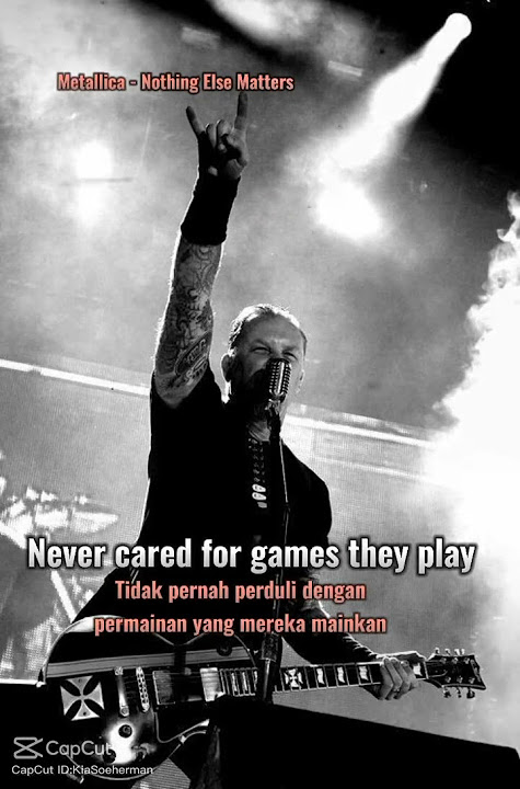 nothing else matters Metallica lyrics