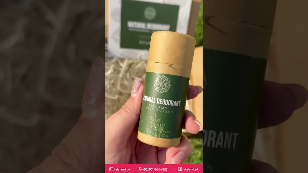 Buy Natural Deodorant Online at Lalaland.pk 