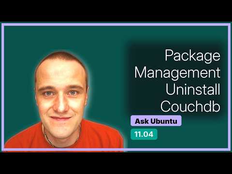 Can't remove CouchDB