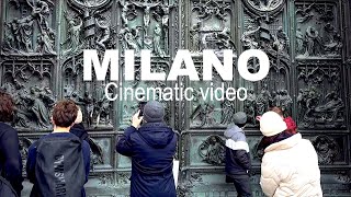 Walking in the center of Milan and see the city of art, history and design