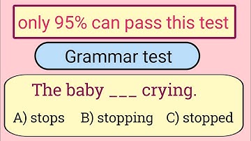 25 English Grammar MCQs with Answers | English Grammar Quiz Test | Learn Grammar Easily