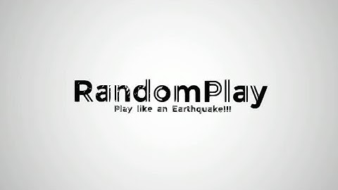 RandomPlay: Channel Intro!