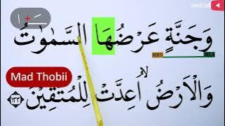 MENGURAI TAJWID SURAH ALI IMRAN AYAT 133 CARA BACA & CONTOH PENGUCAPANNYA EPS 691