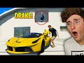 I STOLE Drake's Ferarri In GTA 5..