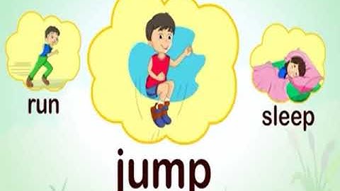 MLZS JHANSI CLASS 1 English Grammar Chapter 9 Doing Words Verbs Lecture 1