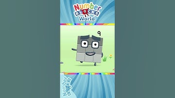 Numberblocks World - Meet Numberblock Nine and Learn How to Trace the Number 9 | BlueZoo Games